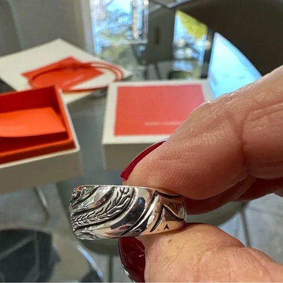 John Hardy Band Ring size 7 - Picture 7 of 10